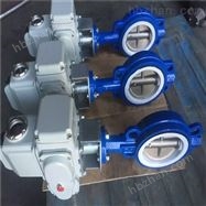 D971F46电动半衬氟蝶阀