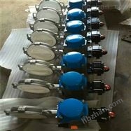 GT型气动带定位器衬氟蝶阀